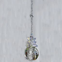 1PCS 20mm Clear Crystal Ball Prism Suncatcher Rainbow Pendants Maker, Hanging Crystals Prisms for Curtain Home Garden Decoration