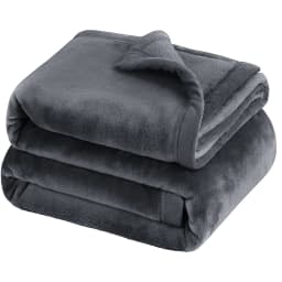 Super Soft Fleece Throw Blanket Lightweight Cozy Plush Warm All-Season Sofa Couch Blanket