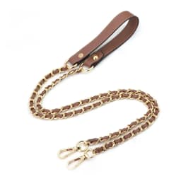 120cm Metal Bag Chains DIY Detachable Replacement Purse Belts Fashion PU Leather Straps for Handbags Shoulder Chain Accessories