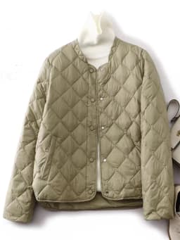 Parka Cotton Jacket Female Jacket 2025 Autumn Winter New Middle-Aged Elderly Women's Down Cotton Coat inner Lining Cotton Jacket