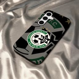 H-HaifaS Flag M-MaccabiES Phone Case For Samsung S25 S24 S23 S22 S21 Plus Ultra A56 A36 A26 A16 Glossy HD Hard PC Cover