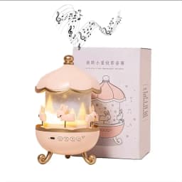 Night Light Projector Kids Nursery Children Room Space Rotation USB Rechargeable Led Night Lamp 12 Films Birthday Christmas Gift