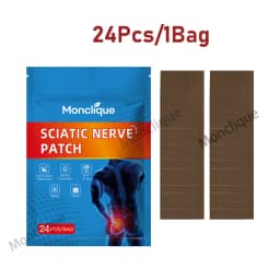 10/72PCS Sciatic Nerve Massage Patch Piriformis Hip Bandage Soothe Meridians Relax Muscle Promotes Blood Circulation Massage Mat