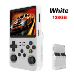R36S Retro Handheld Game Console Linux System 3.5 Inch IPS Screen Portable Pocket Video Player 64GB/128GB Storage Kid Boy Gifts