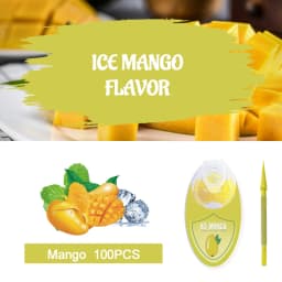 100pcs Mixed Fruit Flavor Capsule Mint Beads Ice Pops Cigarette Filter Brush Ball for Smoking Accessories DIY Tobacco Holder
