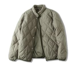 Classic Diamond Pattern! Windproof Waterproof! Lightweight Men's Cotton Jacket Warm Stand Collar Trendy Pure Color Winter Coat