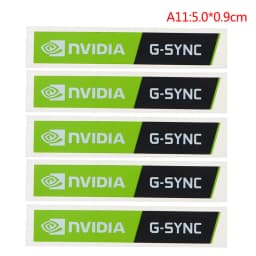 5pcs/lot NVIDIA GTX GEFORCE Sticker Label decal For LAPTOP Desktop computer