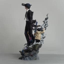 Chainsaw Man Gun Devil Devil Hunter Gk Anime Figure Resin Statue Desktop Decoration Ornament For Anime Fans Collection Gift