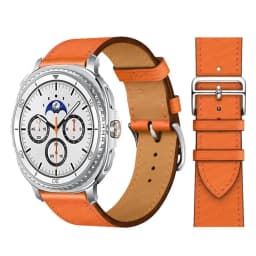 Band for Samsung Galaxy Watch 8/8 Classic/Ultra 2025 47mm 44mm 40mm 46mm Leather Wrist Belt Correa Bracelet Galaxy watch 8 Strap