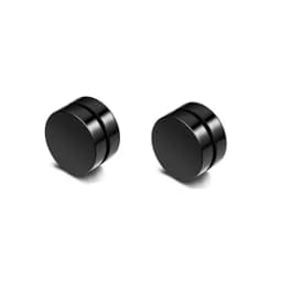 Punk Titanium Steel Men Strong Magnet Magnetic Ear Clip Stud Set No Piercing Earring For Girlfriend Boyfriend Lover Jewelry Gift