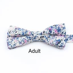 Cotton Floral Parent-Child Bowtie Set Bow Tie Necktie For Men Wedding Party Business Suits Gravata Pink Yellow Butterfly Cravats