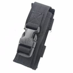 Tactical Single Magazine Pouch Holster 9mm Mag Bag Knife Flashlight Sheath Pouch With Belt Clip Hunting Accessories Pack