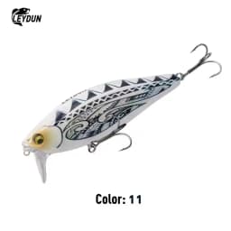 I-JACK Minnow Fishing Lures 107.7mm 30g Floating Swimming High Quality Hard Baits Noise System Wobblers For Bass Pike