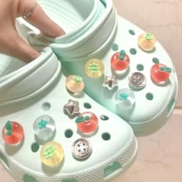 DIY 3D Fruit Tomatoes Shoe Charms Accessories for Clogs Slide Sandals Garden Shoe Decoration Buckle Beach Bag Pins Summer Gifts