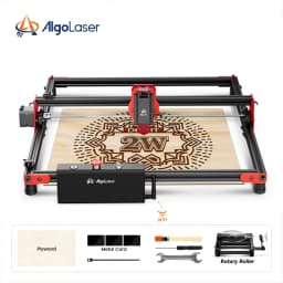 ALGO Laser Engraver DIY KIT OPTIONAL Laser Rotary Roller Desktop Engraving Cutting Cutter Machine Metal Woodworking 400x400mm