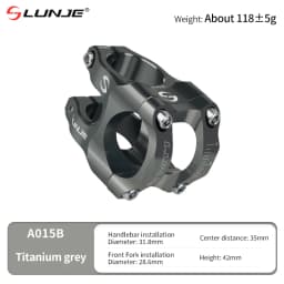 MTB Road Bike Stem CNC Mountain Bicycle Bridge Short Power 31.8mm High Strength Climbing Riser