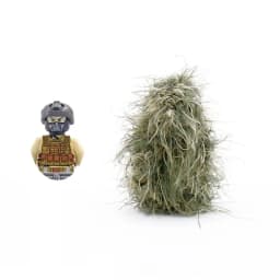 Mini Action Figures Grassland Snow Camouflage Suit Soldier Military MOC City Police Accessories Parts Blocks Children Toys