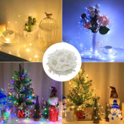 1.5m 3m 6m 9m LED Fairy Lights with 13key Remote Control USB Battery 5V DC Powered Firecracker Weaving String for Home Decor