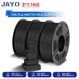 JAYO 3.3KG High Speed Matte  PLA=PLA Classic Filament 1.75mm 30mm/s - 600mm/s Print Range High Flow Speedy PLA Printer Filament