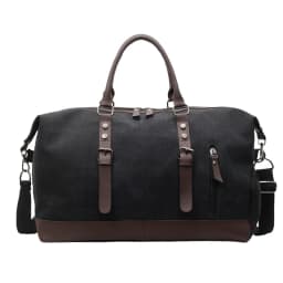 Canvas Travel Handbag Duffel Large Shoulder Bag Outing Travelling with Shoes Storage Bag Hand Bag Outdoor Luggage Carry on Pack