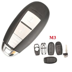jingyuqiin Remote Car Key Blank Fob Shell Case For Suzuki Swift SX4 Vitara 2010-2016 TS008 / TS007 Smart Key With Small Key