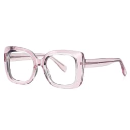 VICKY New Large Frame Ladies Reading Glasses Anti-blue Light Personalized Fashion with Prescription Lenses Myopia Hyperopia 2171