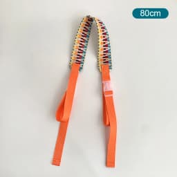 Embroidery Nylon Adjustable Shoulder Bag Strap Pull Button Colorful Sport Style Bag Extension Straps Unisex Bag Accessories