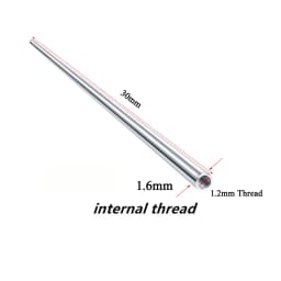 Surgical Steel 14/16/18G Insertion Pin Taper for Threadless Jewelry Nostril Piercing Taper Push in Earrings Body Piercings Tool
