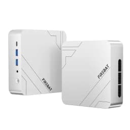 Firebat F1 Gaming Mini Pc Amd Ryzen 5 7640Hs 6C/12T Lpddr5 24Gb Ram M.2 Pcie 512Gb Ssd Usb4 Wifi6 Bt5.2 4K Display Windows11 Desktop Computer