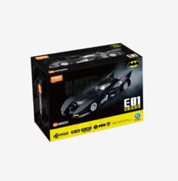 Genuine Blokees DC Marvel Hero Batman Star Edition Series Blind Box Toy Batman Motorcycle Collectible Perfect Christmas Gift