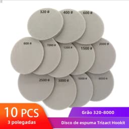 3" 75mm Trizact Hookit Foam Disc Wet & Dry Spong Sandpaper Disc 320-8000 Grit Polishing Buffer Sanding Paper Abrasive Tools