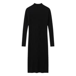Sweater Dress Female 2026 Winter Knitted Basic Casual Women's Dresses Ladies Korean Fashion Clothes Clothing Robe Elegant Black