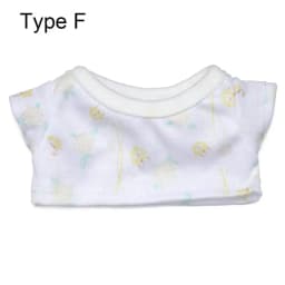 20CM Doll Clothes Stripes Short Sleeve T-shirt Small Pants Doll Outfit Playing House Changing Dressing Game DIY Doll Accessories