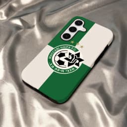 H-HaifaS Flag M-MaccabiES Phone Case For Samsung S25 S24 S23 S22 S21 Plus Ultra A56 A36 A26 A16 Glossy HD Hard PC Cover