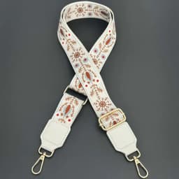 Wide Shoulder Straps Solid Color Stripes Pu Leather Adjustable Shoulder Messenger Bag Strap Accessory Supplies