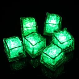 LED Ice Light Glowing Ice Cubes Touch Sensitive Lights Bar Atmosphere Light Lighting In Water For Juice Wine Drinking Glass
