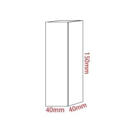 Plexiglass Square Block Jewelry Display Stand Stamping Cosmetics Holder Photography Props Dolls Perfume Organizer Riser Case