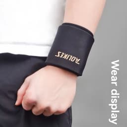 AOLIKES 1PCS Wrist Ice Pack Wrap for Pain Relief, Reusable Wrist Brace Cold Gel Ice Pack for Injuries, Hot & Cold Compress Wrist