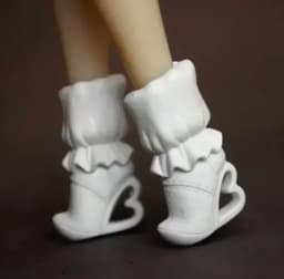 Toy accessories flat foot high heels boots shoes for your BB ST Dolls BBQB1
