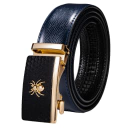 Luxury Brand New Designer Belts For Men Gold Buckle Yellow Blue Blue Black Cowskin Genuine Leather Belt Strap Casual Formal Gift