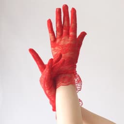 Bride Wedding Sexy Lace Breathable High Elasticity Gloves Thin Exquisite Flowers Banquet Opera Masquerade Ball Retro Style Cute