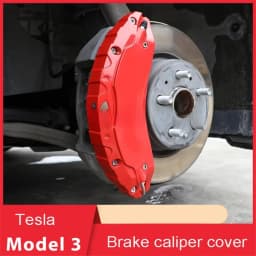 For 2017-2023 Tesla Model 3 Brake Caliper Cover (4-Piece Set) Modification With Special Aluminum Alloy Wheel Hub Caliper Cover