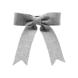 1pc Autumn and Winter Simple Woolen Knit Dovetail Bow Streamer Hair Claw Clip Hair Ornament is suitable for women to wear