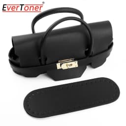 EverToner Handcraft ag Accessories Set Breathable & Scratch-Resistant Handmade Bags Handle PU Leather Bag Accessory