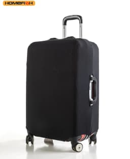 HOMEFISH Elastic Luggage Dust‑proof Protector Cover, Solid Color Universal Suitcase Skin for Travel Luggage