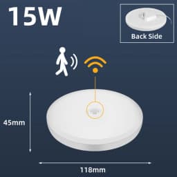 Motion Sensor Ceiling Light LED Radar Sensor Lamp Indoor Night Lighting Fixtures For Room Hallways Bathroom Smart Ceiling Lamp