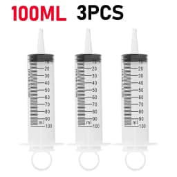 60/100ml Plastic Bulk Needle-Free Disposable Syringes Syringes Without Needle Syringe Glue Pet Feeding Needle Kitchen Tools