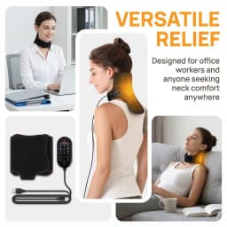 Home Use USB Heating Neck Support Neck Warm Sleeve Maintenance Hot Compress Neck Support Neck Brace Dropshipping Parental Gift