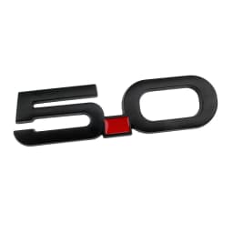 Car 3D Metal 5.0 Logo Decals Sticker For Ford Mustang GT GT50 2021 2020 2019 2018 Rear Trunk Body Badge Emblem Styling Stickers