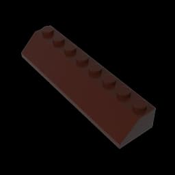 Gobricks GDS-736 ROOF TILE 2X8/45 - 2x8 45 Slope roof tiles compatible with lego 4445 children's DIY Educational Building Blocks